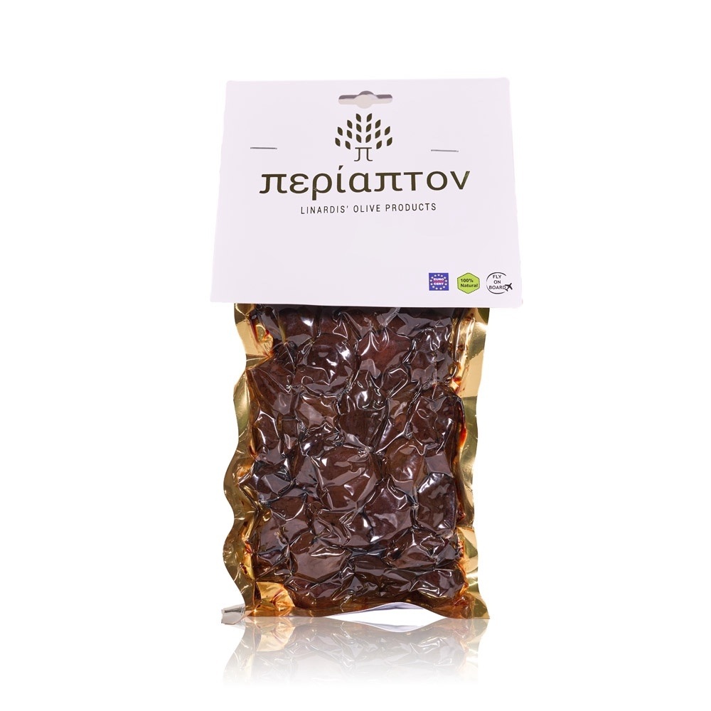 Pitted Black Olives wrinkled 200gr