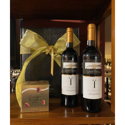 Gift of 2 Aidarinis Goumenissa I with French truffles