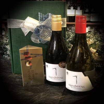 Wine gift with 2 bottles Akriotou