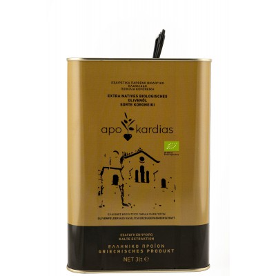 Organic 3L Extra Virgin Apo Kardias 