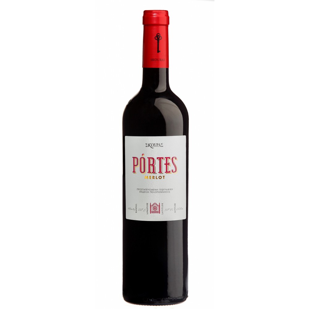 Κρασί Πόρτες Σκούρας Merlot Ερυθρό