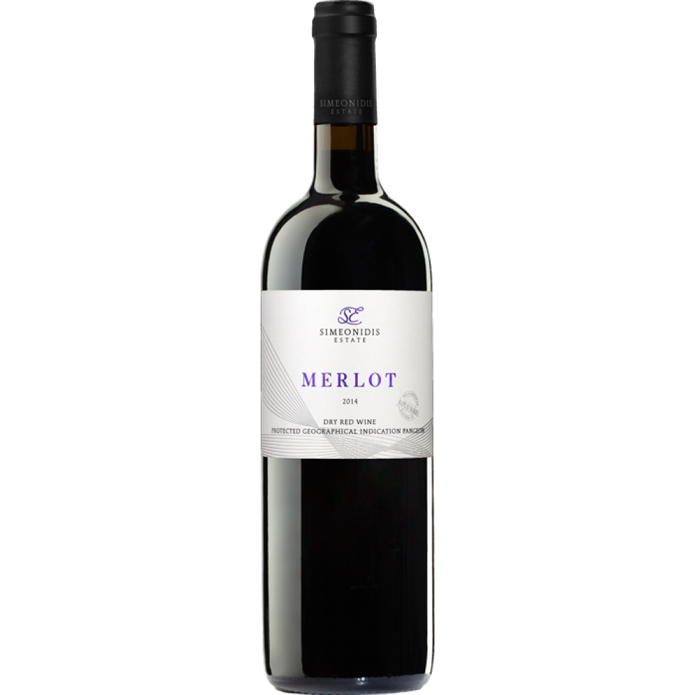 Κρασί Merlot Συμεωνίδη Ερυθρό
