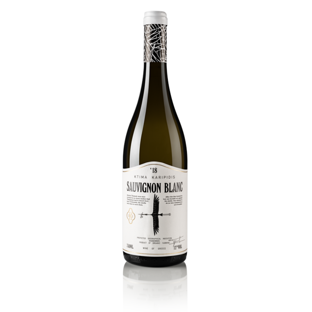 Καρυπίδη Sauvignon Blanc Λευκό Βιολογικό 750ml 