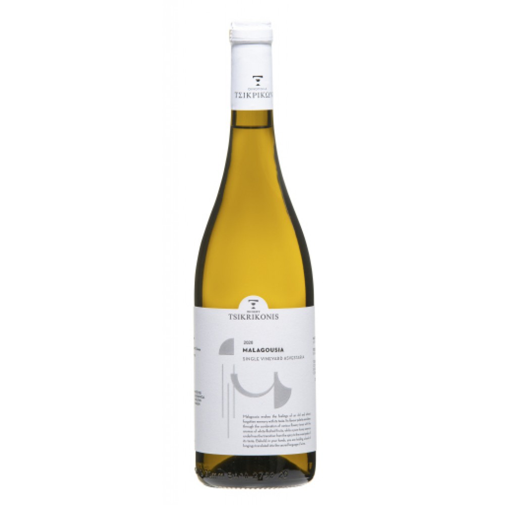 Τσικρικώνη Mαλαγουζιά Single Vineyard Λευκό