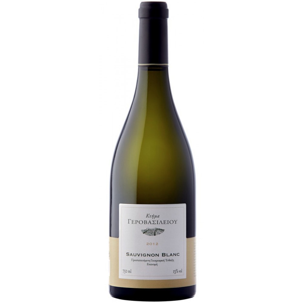 Κρασί Κτήμα Γεροβασιλείου Sauvignon Blanc fume  Λευκός 750ml Οίνοι - Κρασιά