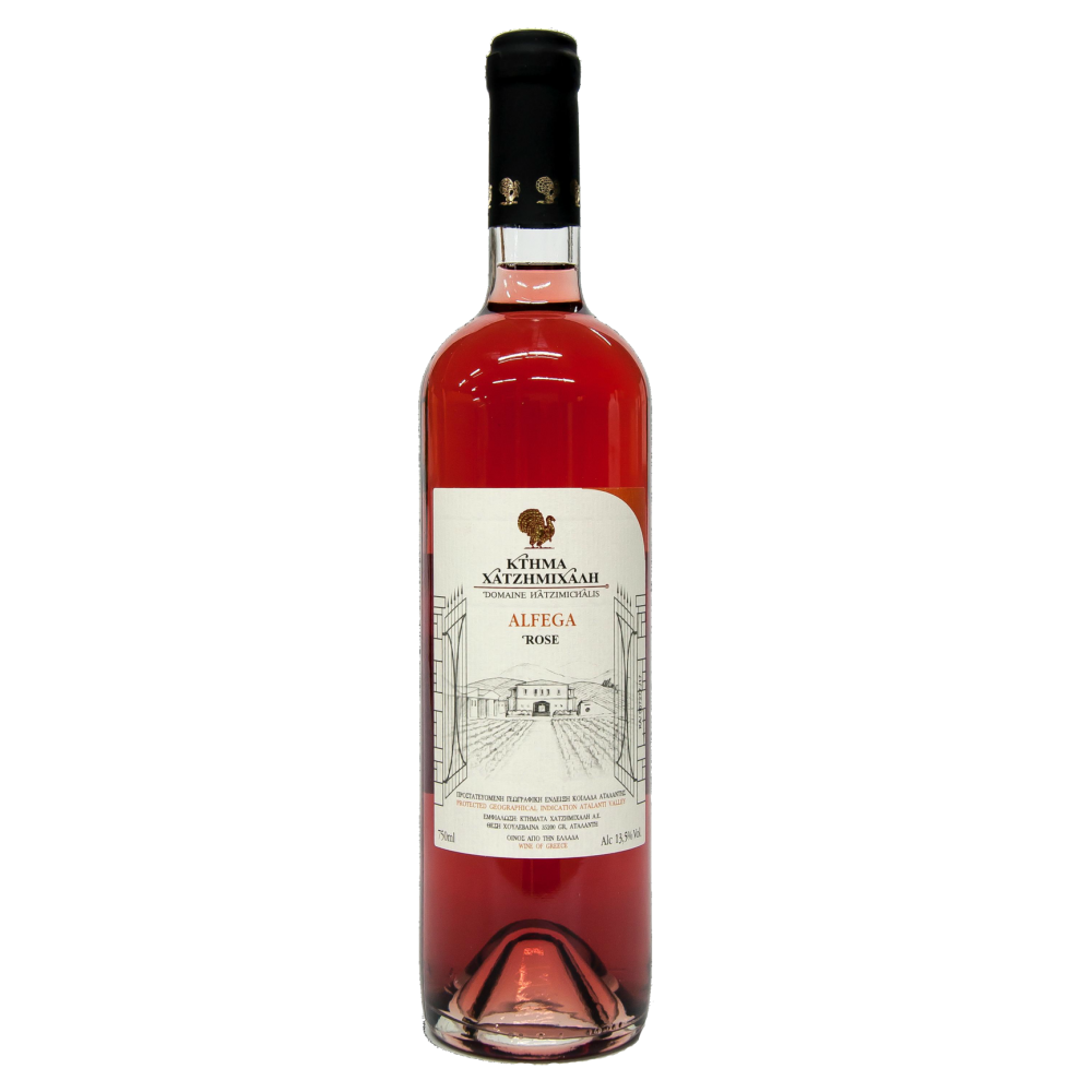 Alfega Χατζημιχάλη Grenache Μαλαγουζιά Syrah Ροζέ